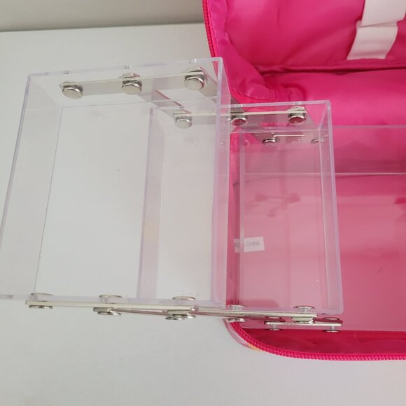 I.D. Bare Escentuals Wish Kit Bag Storage Container Cosmetic Carrier ONLY EMPTY - Picture 8 of 14